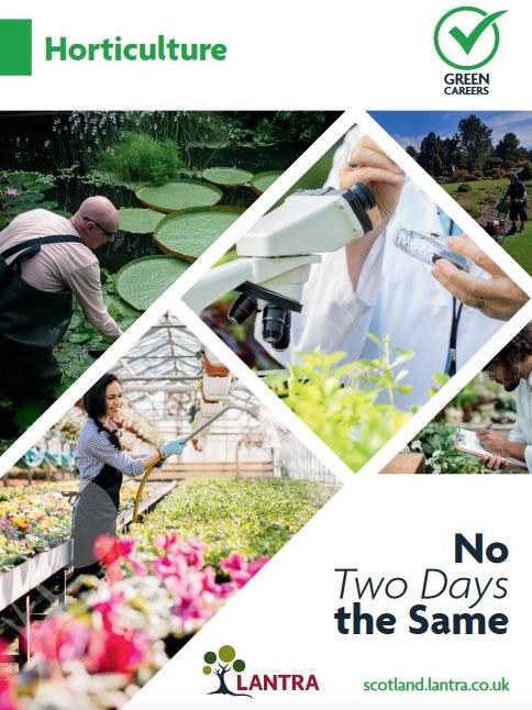 Horticulture careers brochure