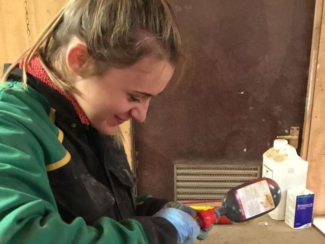 Amy Park - Modern Apprentice in Agriculture Amy Park - Picture