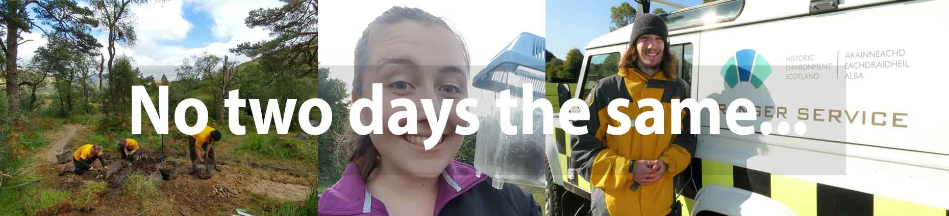 No two days the same in environmental conservation No two days the same in environmental conservation