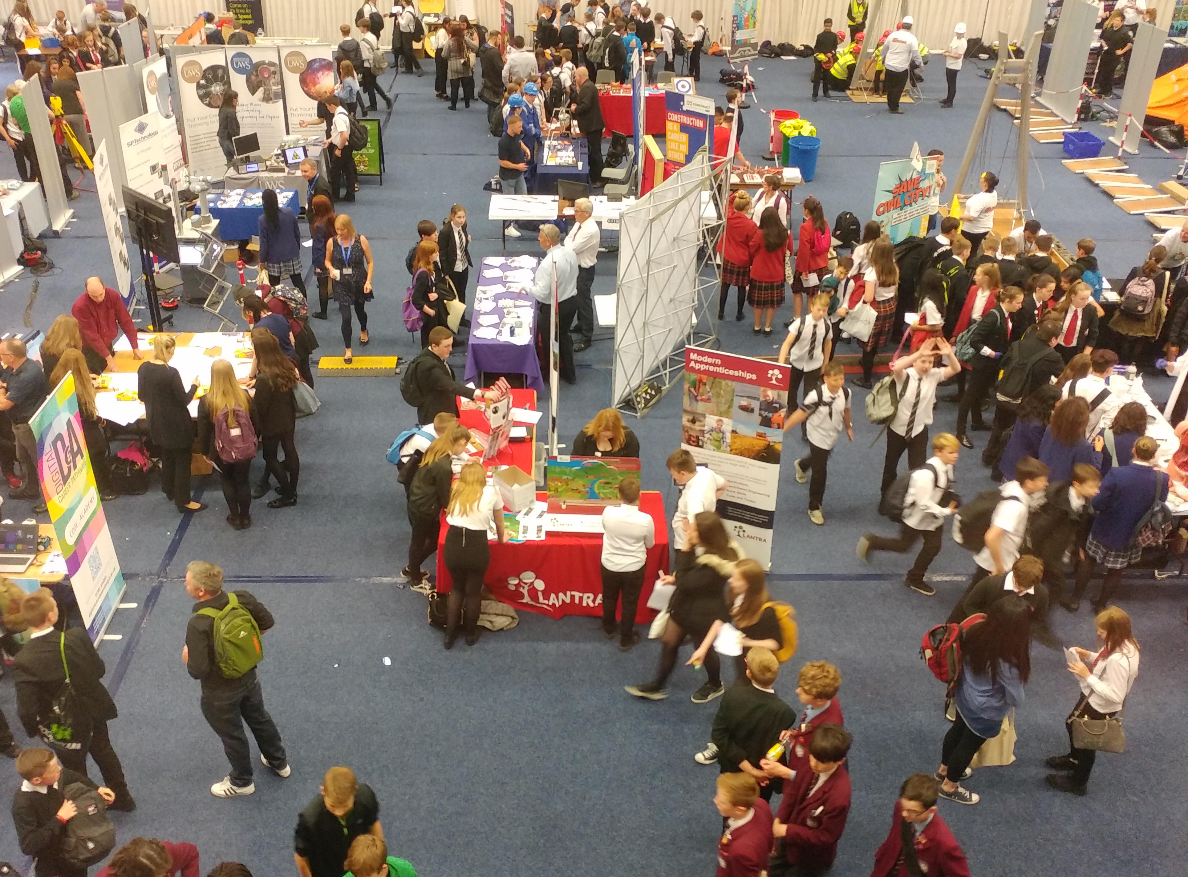 Big Bang event at Perth College UHI for STEM careers