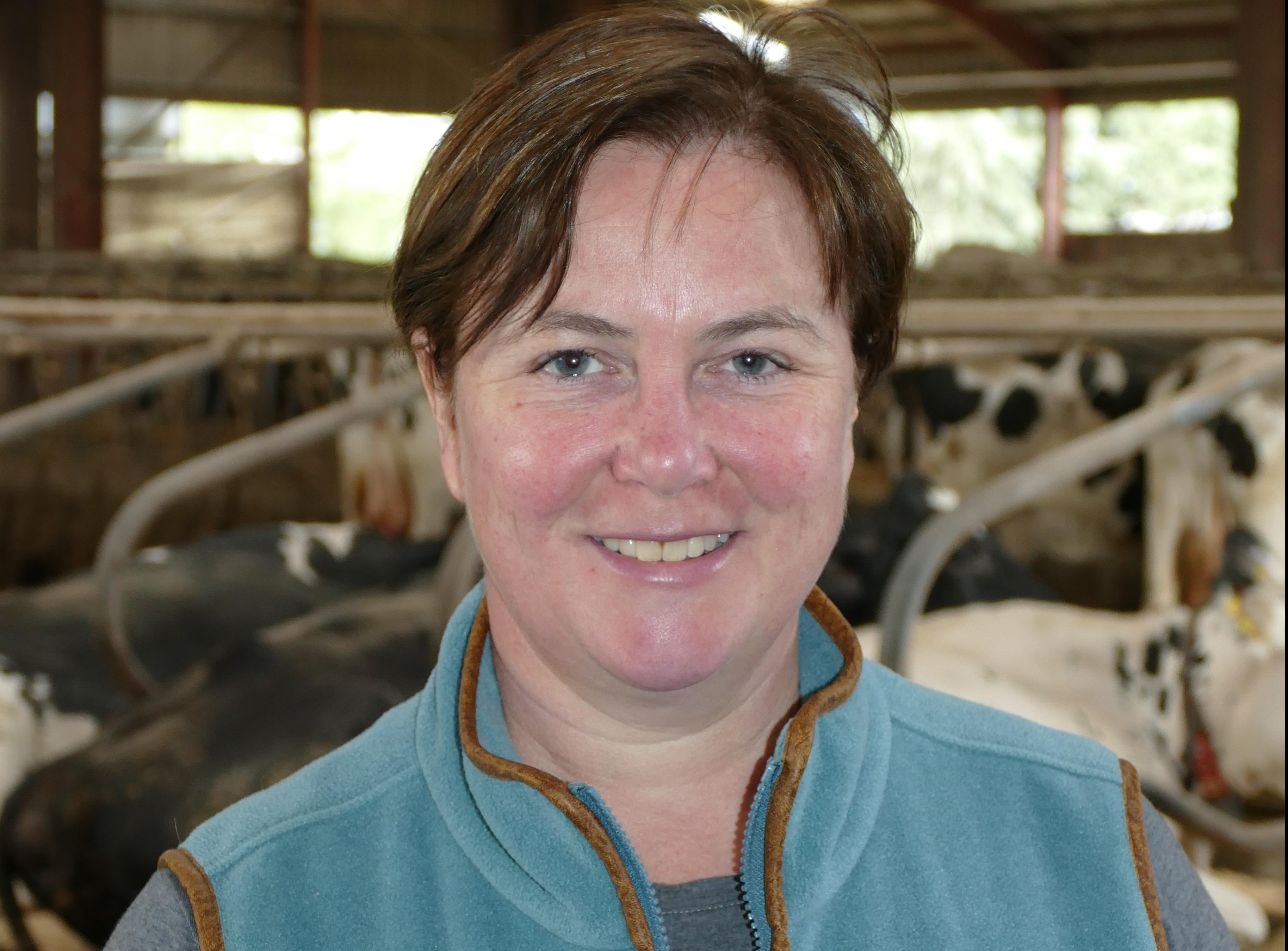 Diary farmer Judith Steven