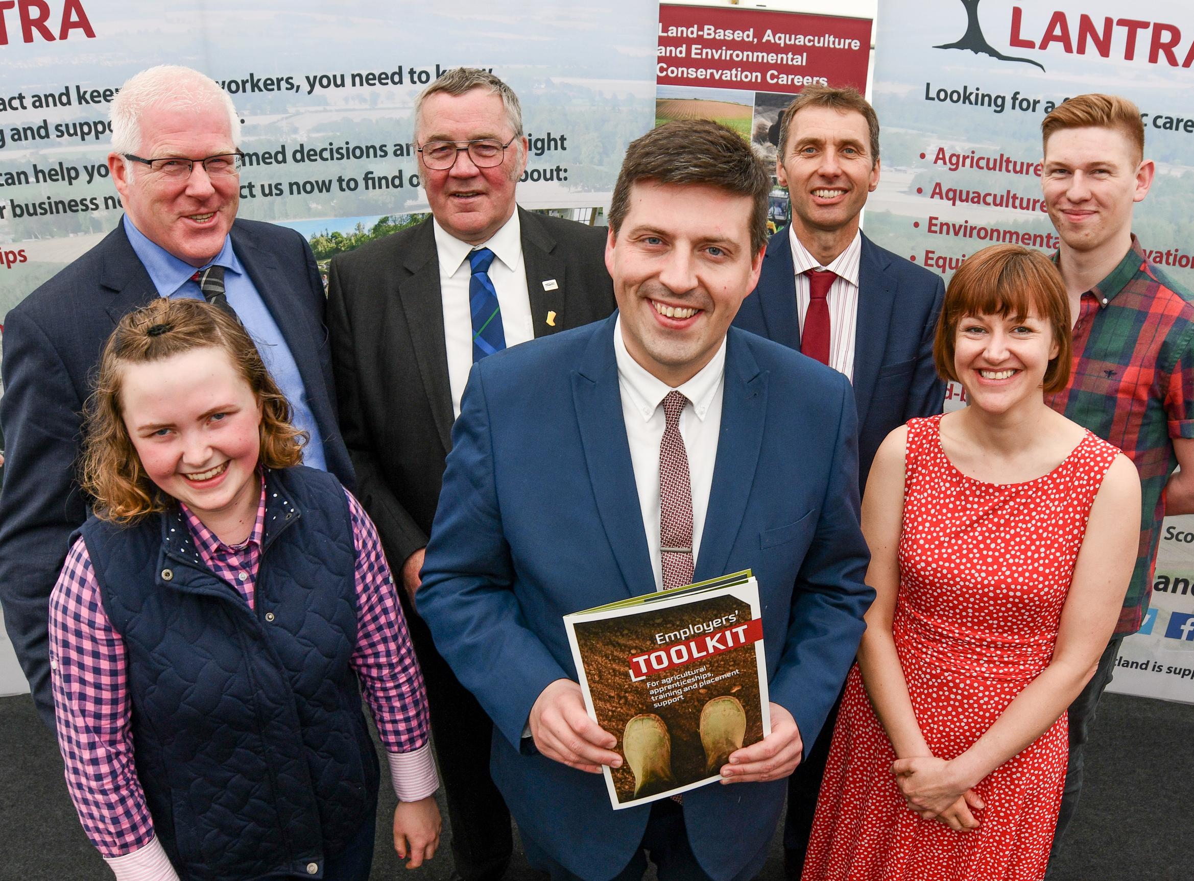 Speakers and apprentices at employers' toolkit launch