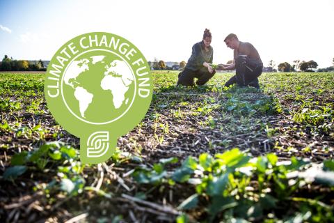 Climate change fund badge