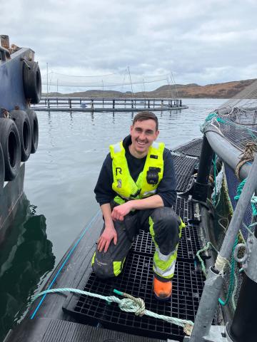 Craig Johnstone in Aquaculture