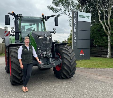 Erica Taylor sales manager in agri business