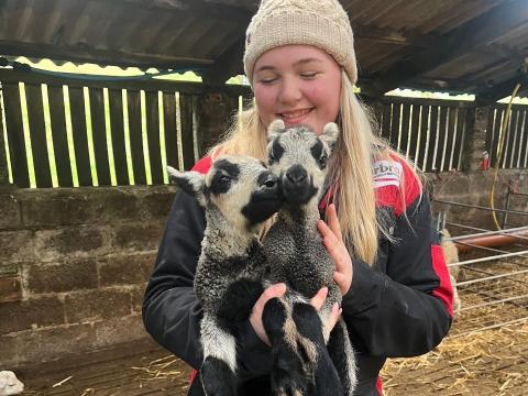 Nia Hunter in agriculture