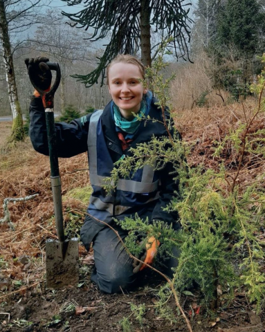 Victoria Potts, Trees and Timber Apprentice 