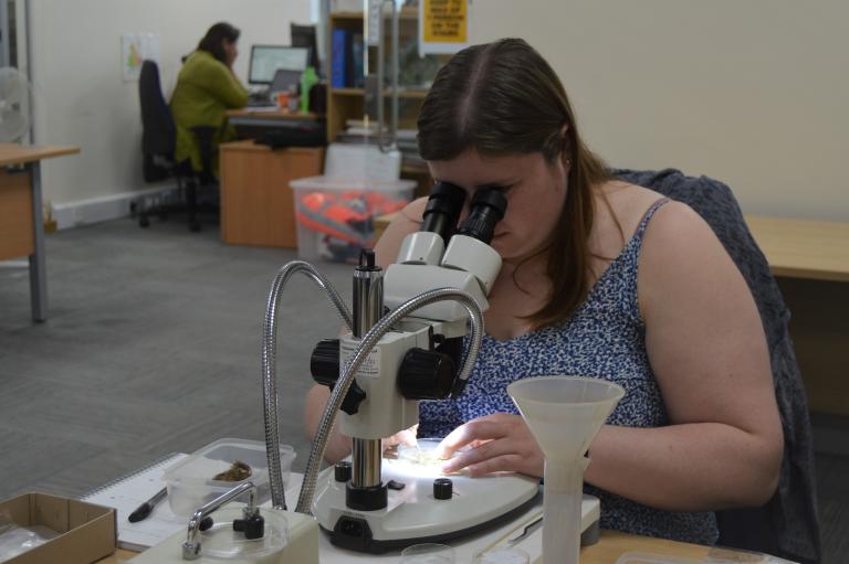 Emma Aitken, assistant environmental officer